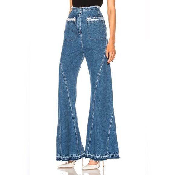 High Waist Bell Bottom Jeans - Picture 3 of 14